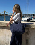 Juju & Co Market Tote - Indigo
