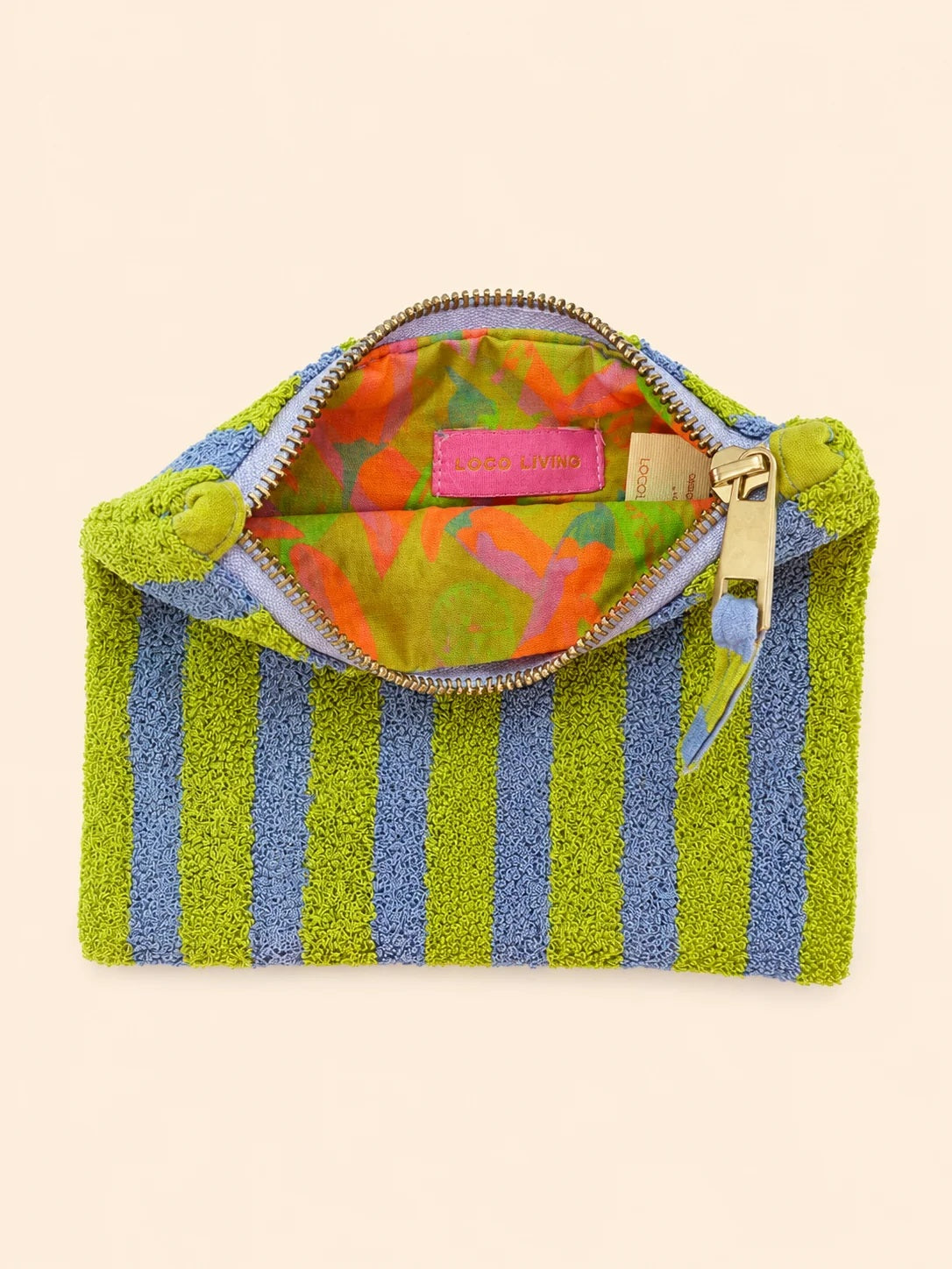 Loco Living Lime Flat Pouch