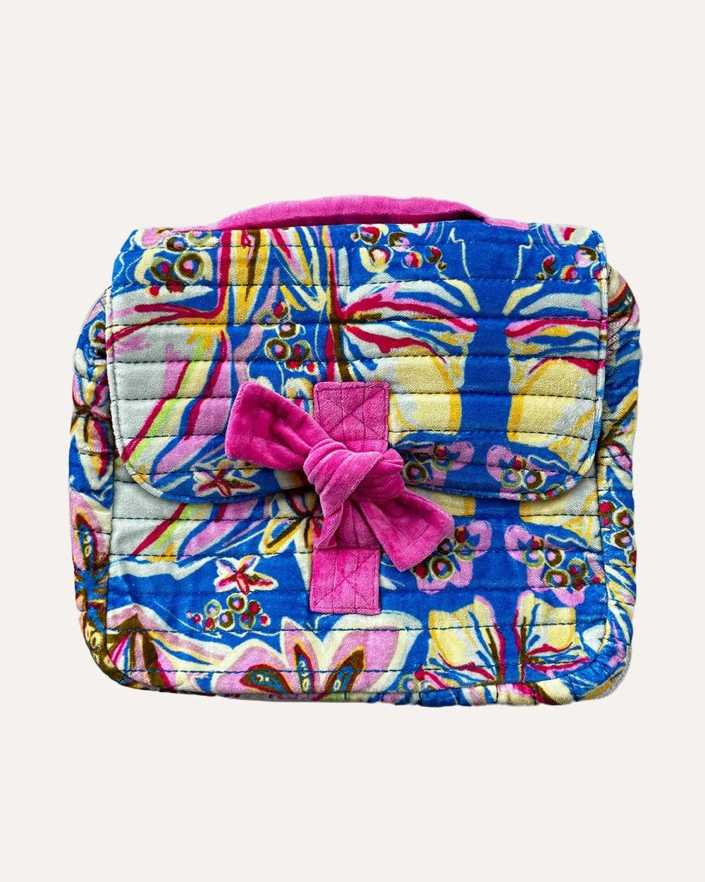 Loco Living Bloom Velvet Toiletry Cosi Bag