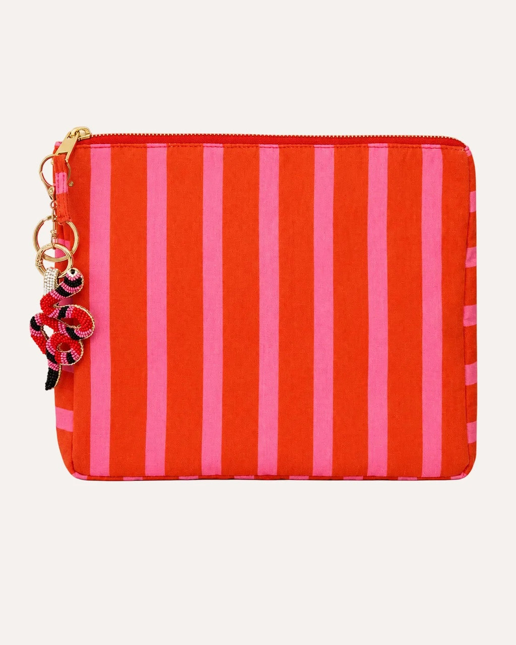 Loco Living Koi Stripe Linen Cosmetic Body Bag
