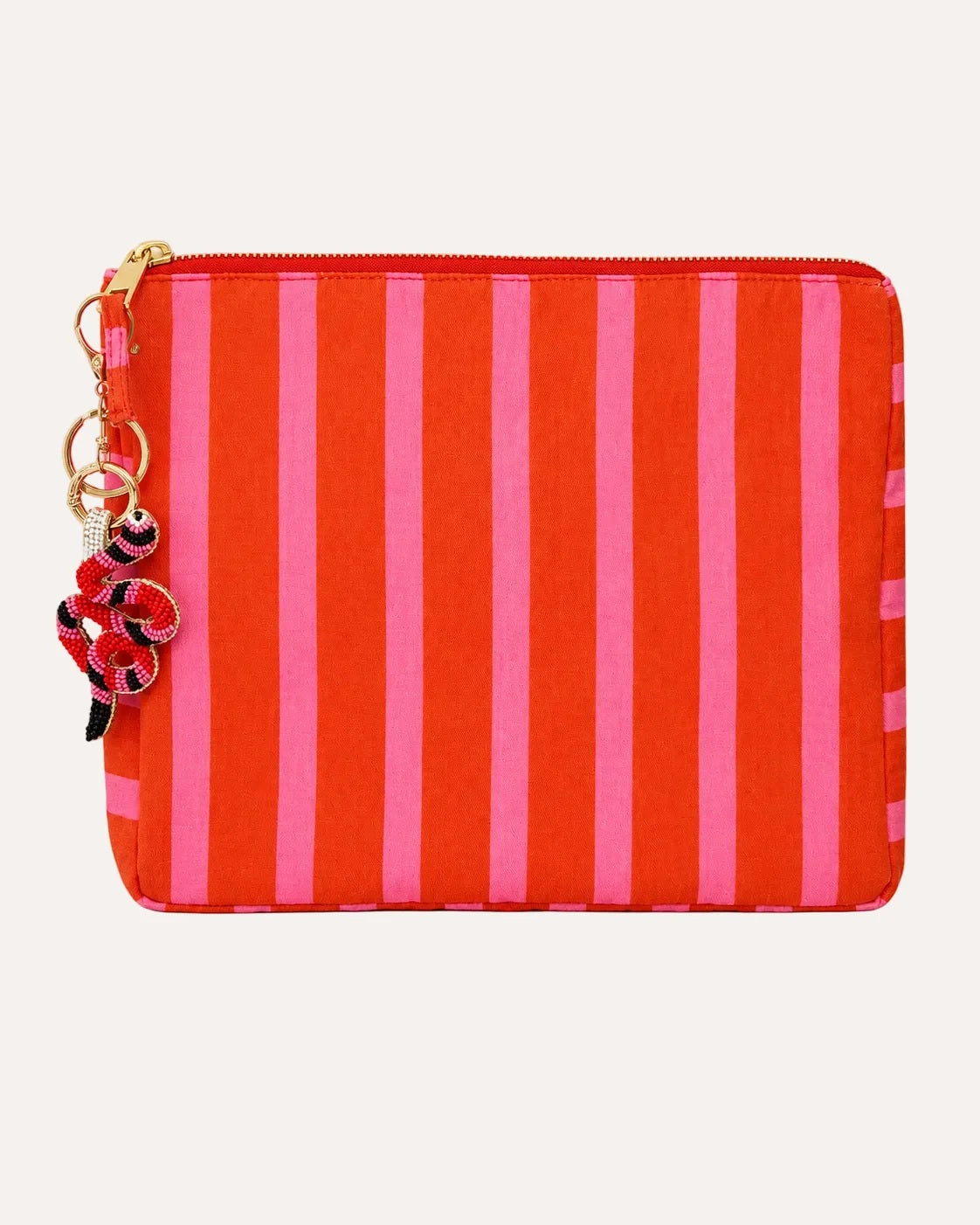 Loco Living Koi Stripe Linen Cosmetic Body Bag