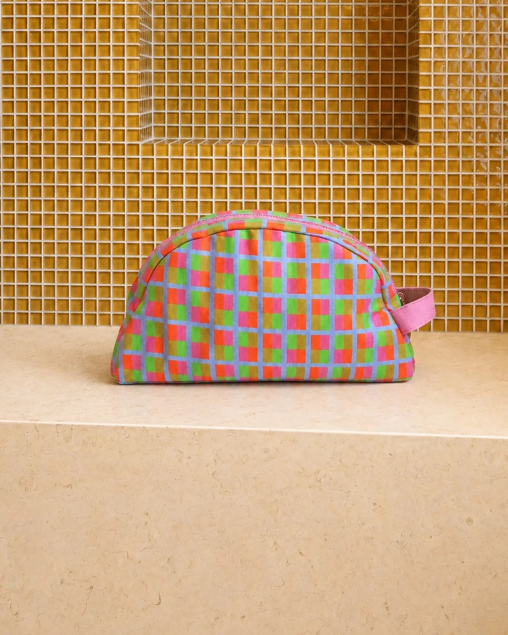 Loco Living Confetti Linen Cosmetic Bath Bag