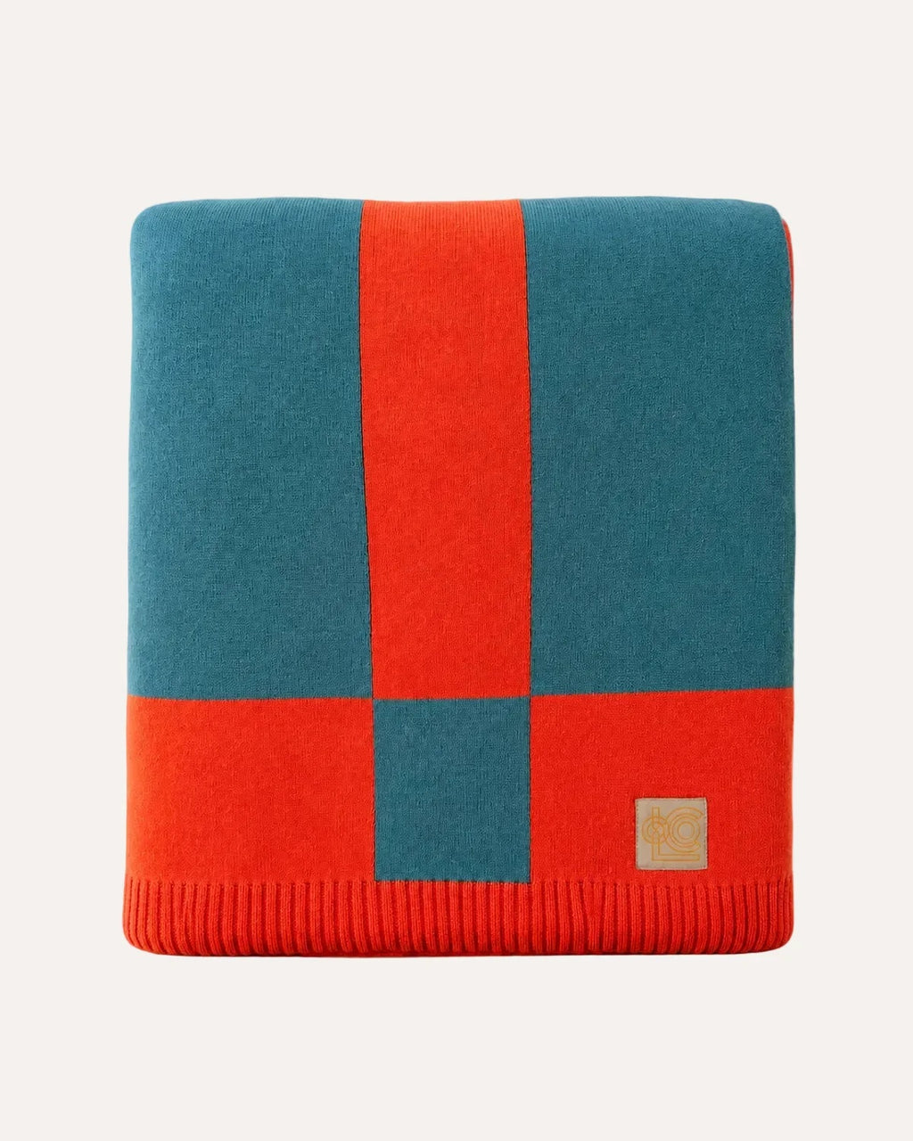 Loco Living Koi Geometric Knit Throw Blanket