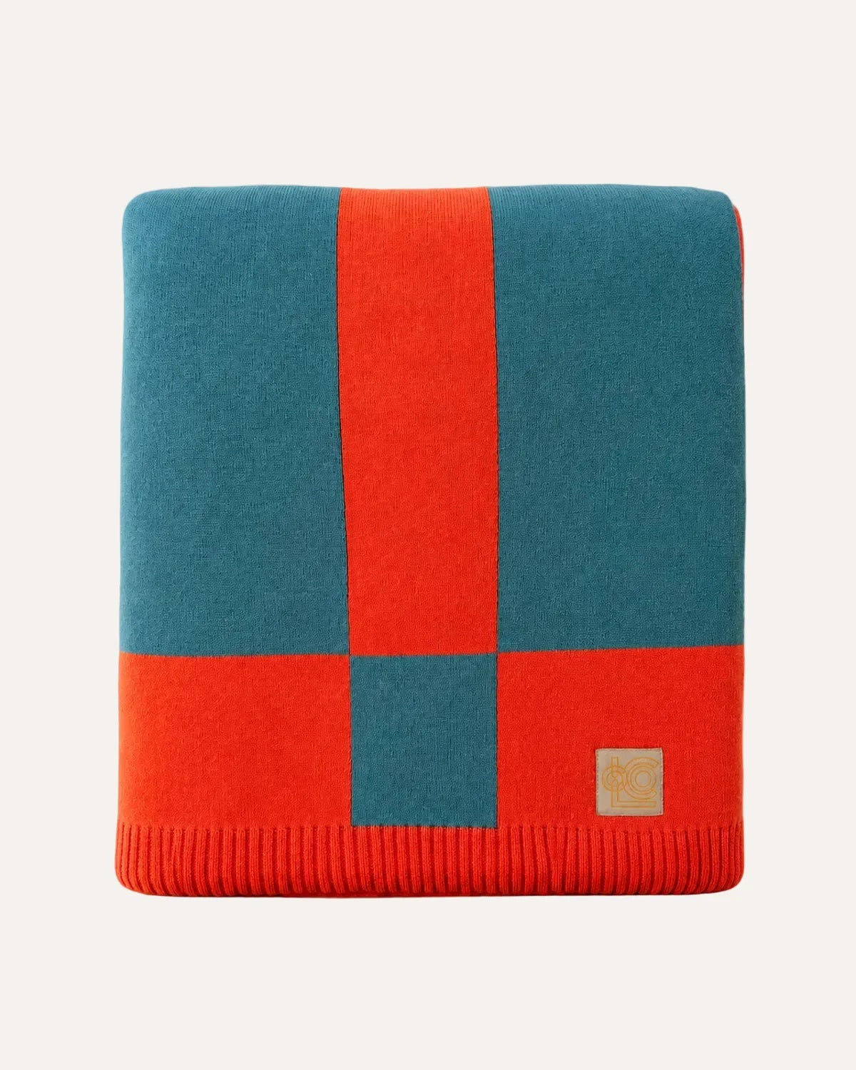 Loco Living Koi Geometric Knit Throw Blanket