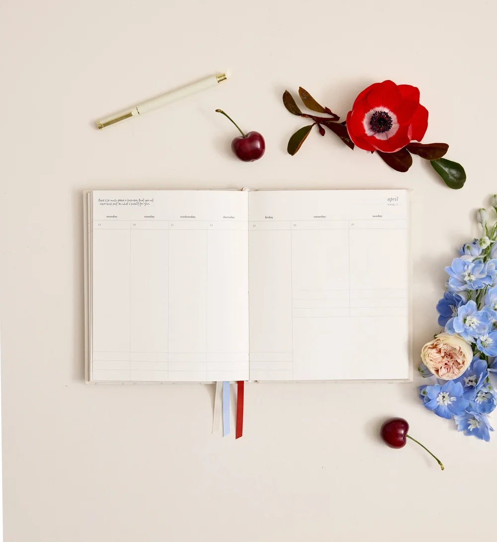 Emma Kate & Co 2027 Planner Signature - Vertical Weekly Cherry On Top