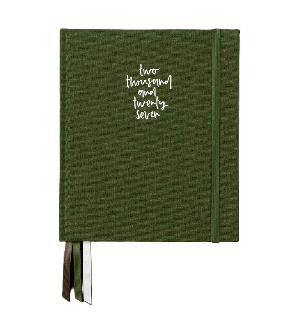 Emma Kate & Co 2027 Plannet Signature - Horizontal Weekly Clover