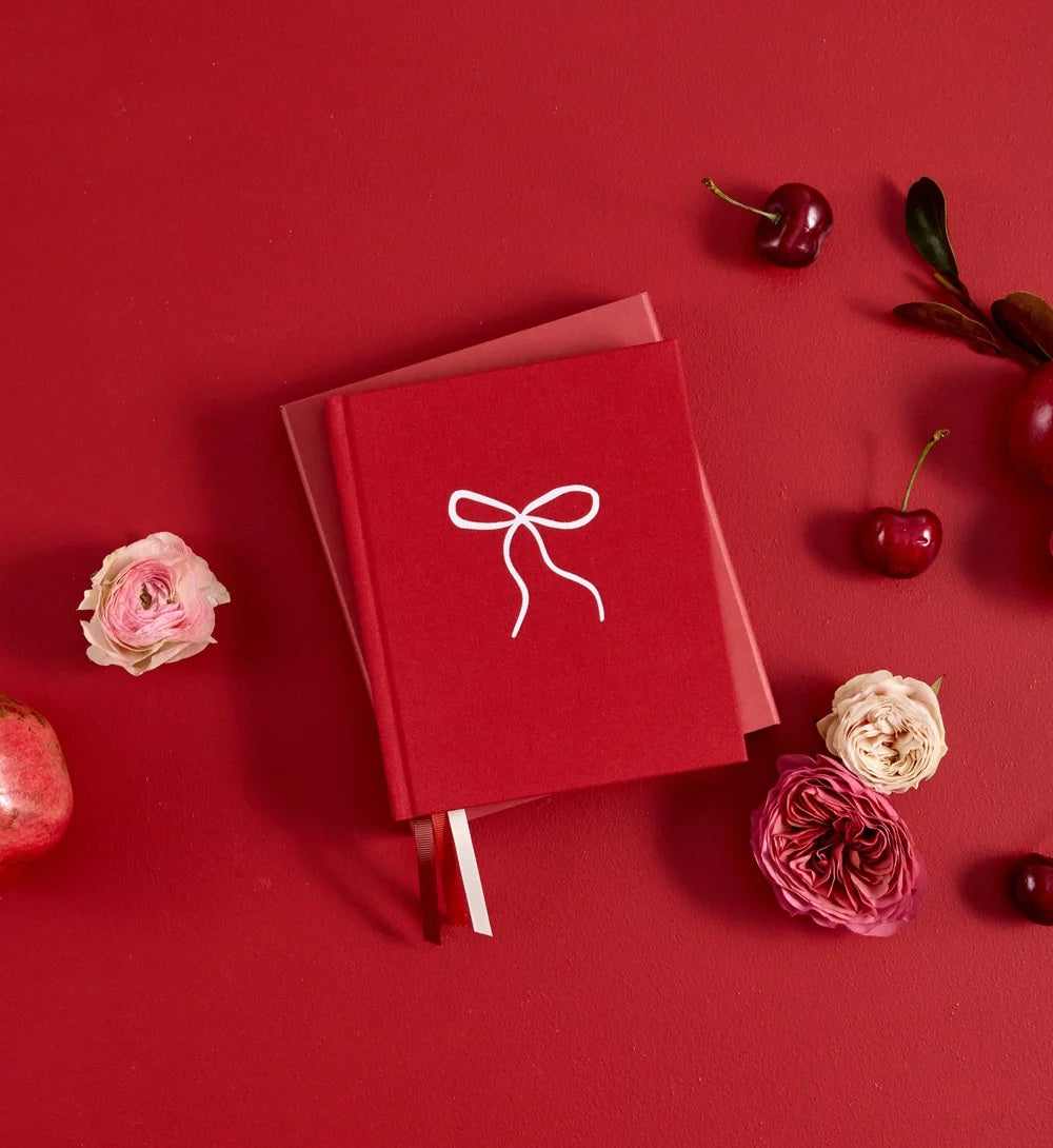 Emma Kate & Co Journal Petite - Scarlet Ribbons
