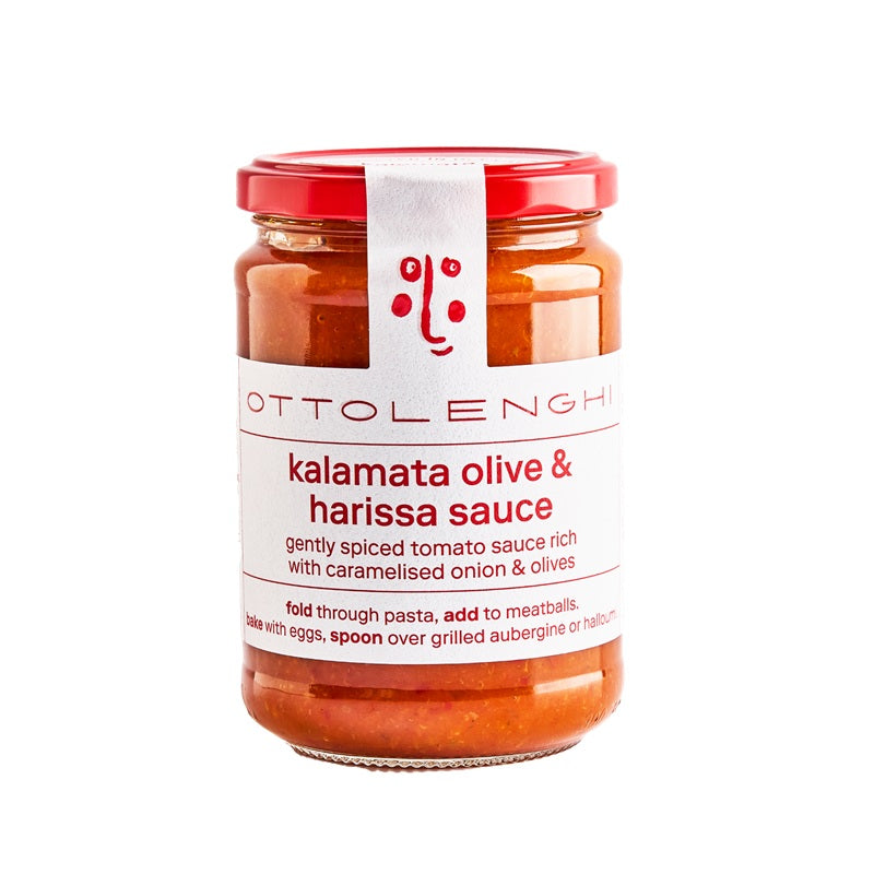 Ottolenghi Kalamata Olive & Harrisa Sauce 350g