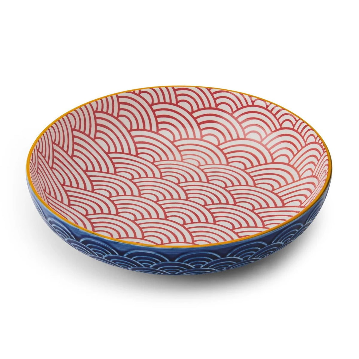 Mikasa Coupe Bowl 21cm Blue Red Arc