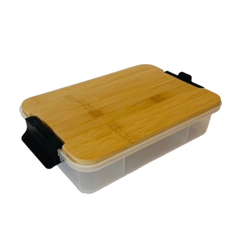 Farberware Snacklebox With Bamboo Board Sml