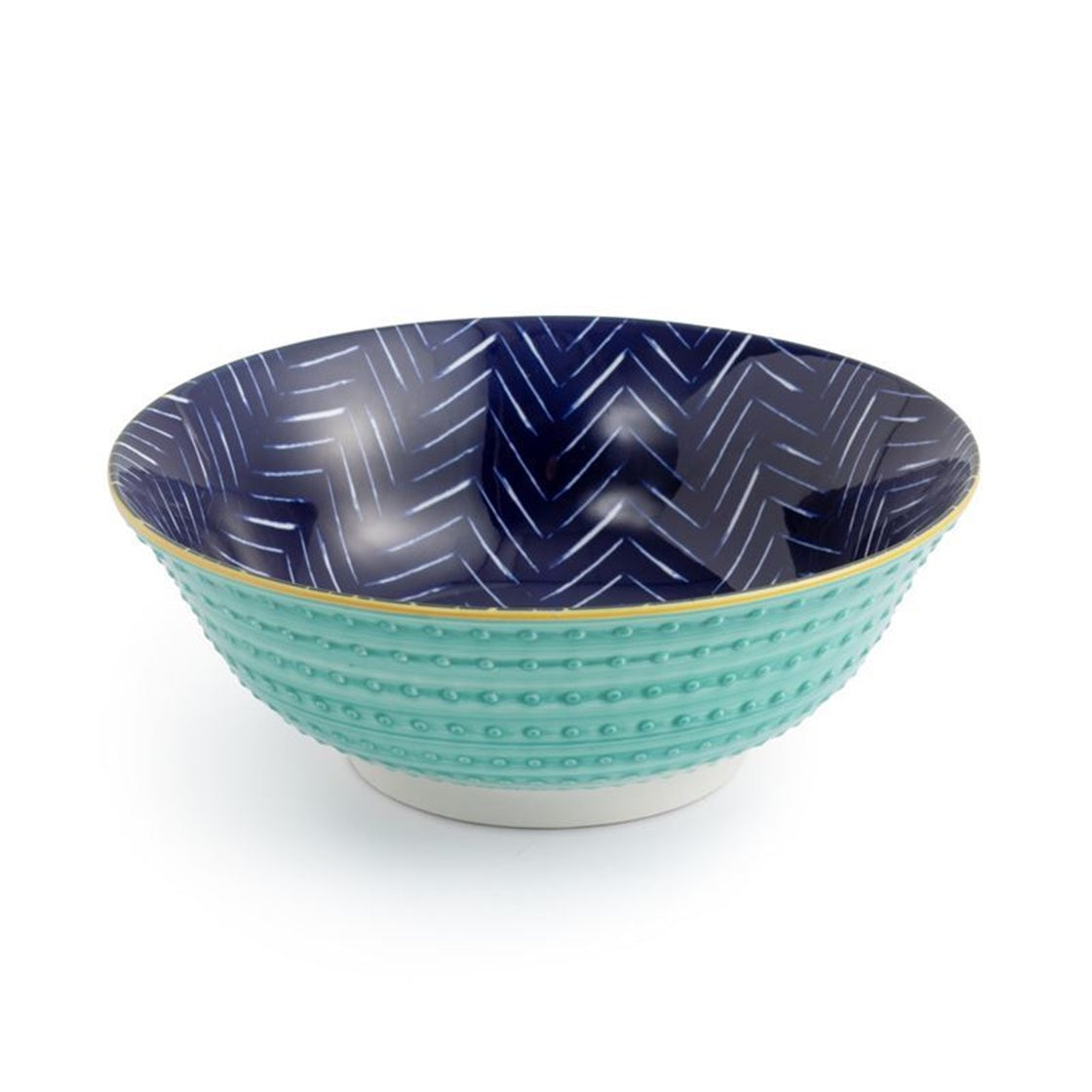 Mikasa Ramen Bowl 21cm  Indigo Chevron