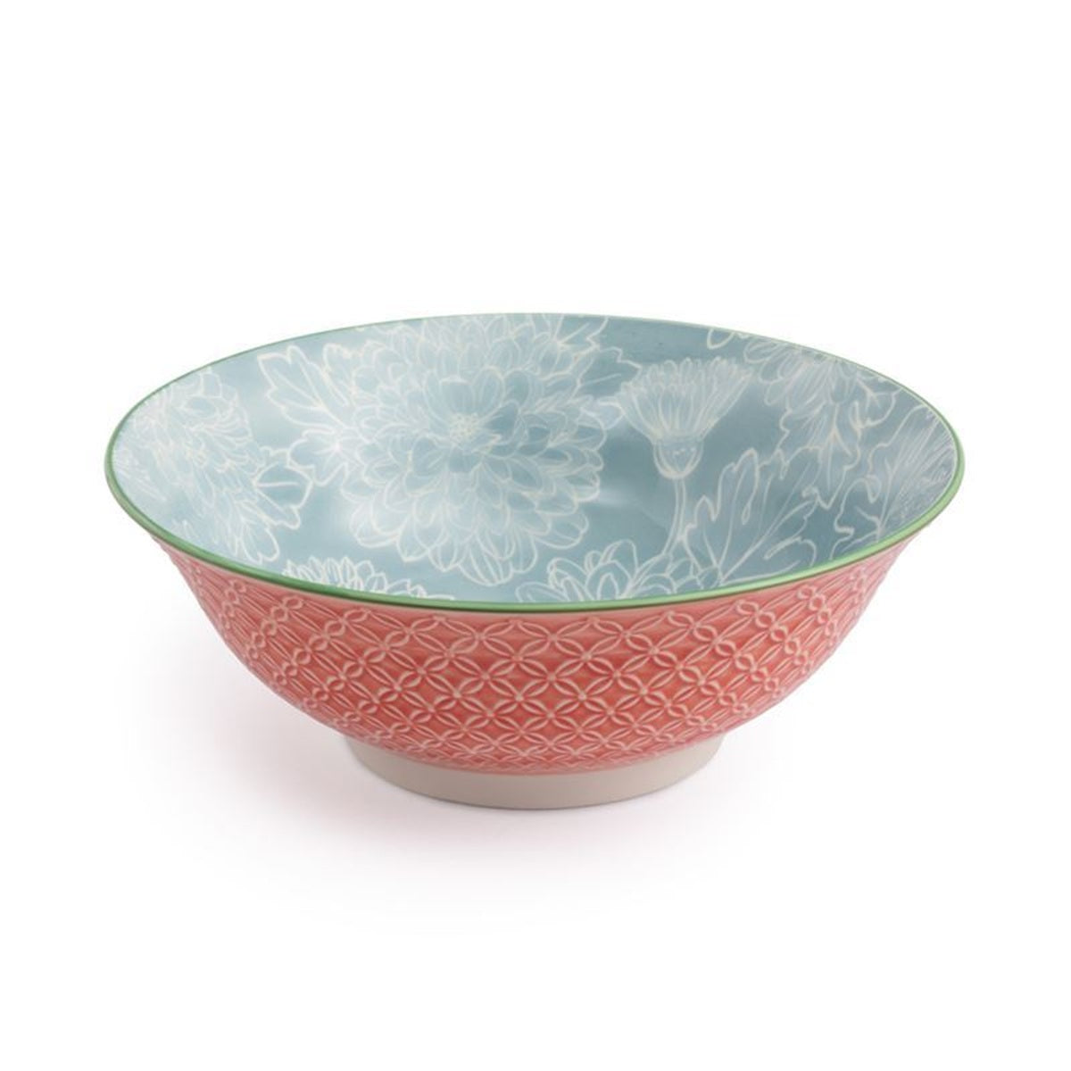 Mikasa Ramen Bowl 21cm Grey Floral