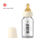 Load image into Gallery viewer, Bibs 110ml Glass Bottle Set - Ivory
