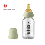 Load image into Gallery viewer, Bibs 110ml Glass Bottle Set - Sage

