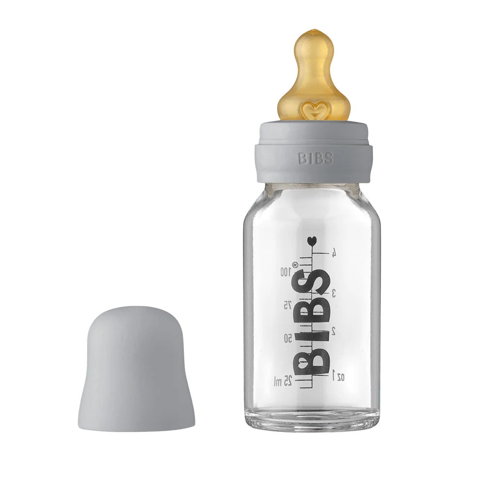 Bibs 100ml Glass Bottle Set - Cloud