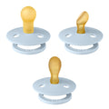 Bibs Try-it Colour Dummies 3pk Size 1 - Baby Blue