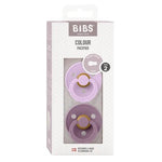 Load image into Gallery viewer, Bibs Colour Dummies Round Size 2 - Violet Sky/mauve
