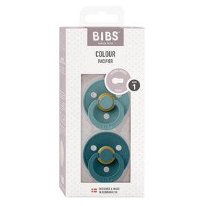 Bibs Colour Dummies Round Size 1 - Island Sea/forest Lake