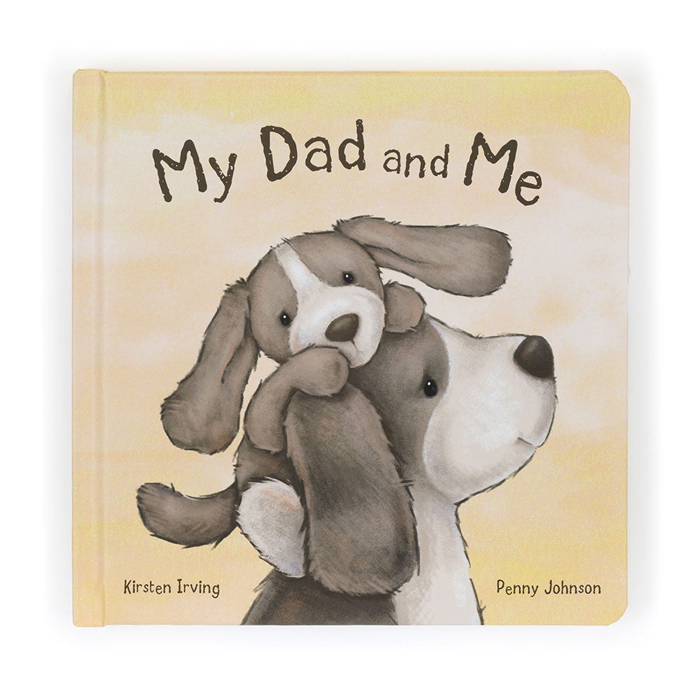 Jellycat Book My Dad And Me (bashful Fudge Puppy)