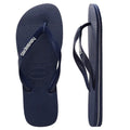 Havaianas Rubber Logo Navy Blue/navy Blue/white Thongs