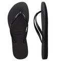 Havaianas Slim Basic Black Thongs