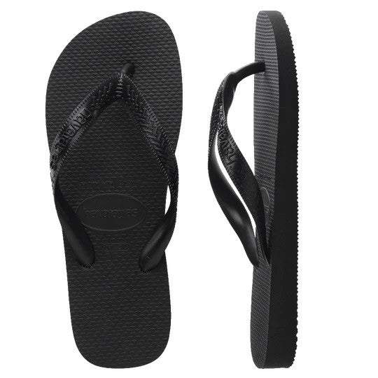 Havaianas Top Black Thongs