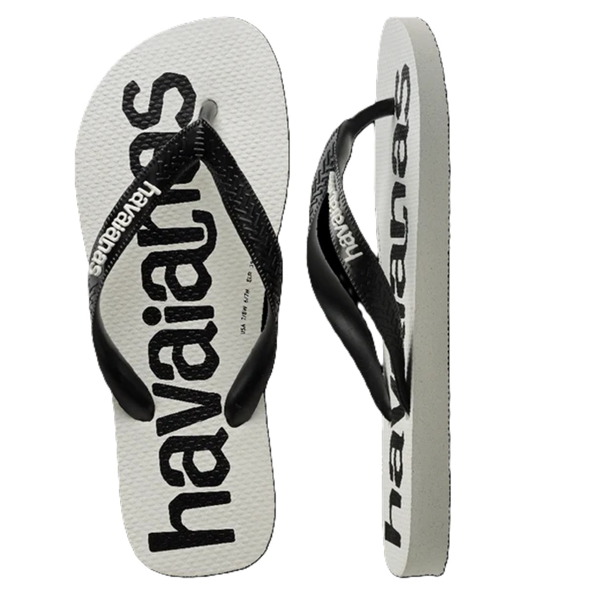 Havaianas Top Logomania 2 White/black/white [sz:39-40]