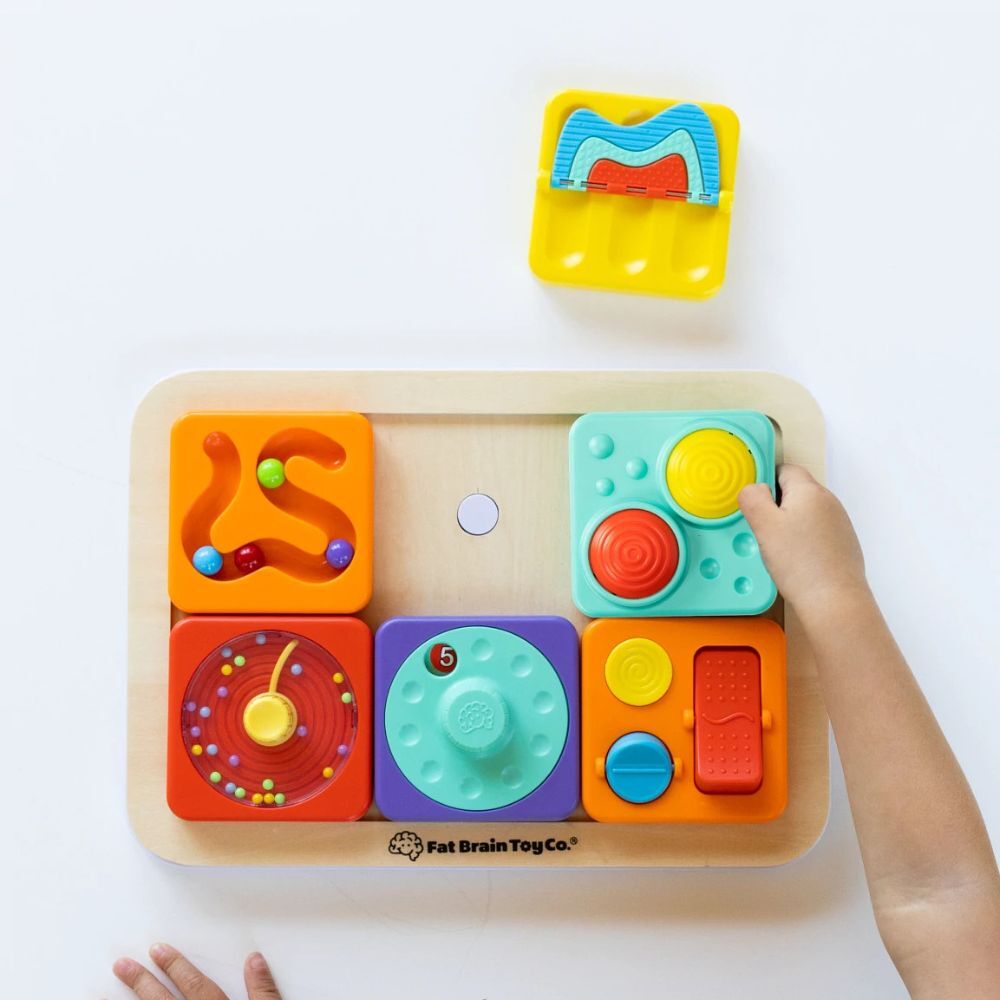Fat Brain Playtab Sensory Set 2 (trackball, Colour Wheel, Switches)