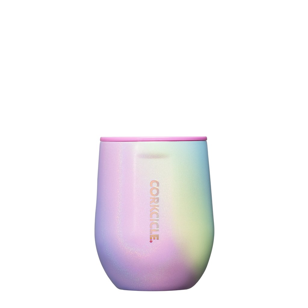 Corkcicle Stemless - 354ml 12oz Rainbow Unicorn