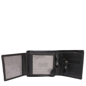 Cenzoni Mens Leather Wallet Black 3