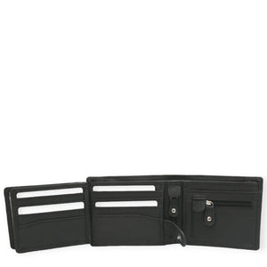 Cenzoni Mens Leather Wallet Black 3