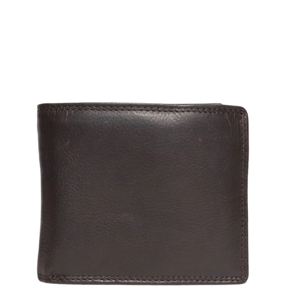 Cenzoni Mens Leather Wallet Brown