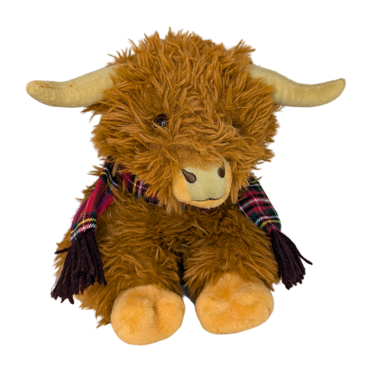 Mad Ally Hamish The Highland Cow Tan 25cm