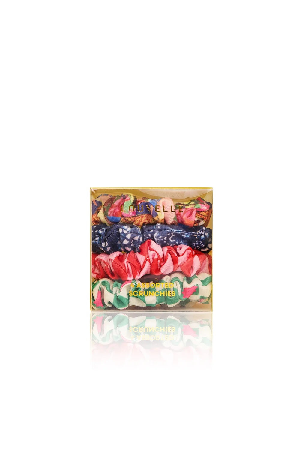 Louvelle Scrunchies Yellow/orange