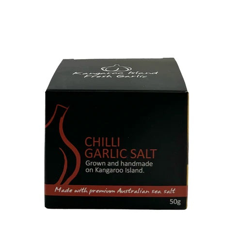 Kangaroo Island Fresh Garlic - Chilli Garlic Salt Flakes 50g