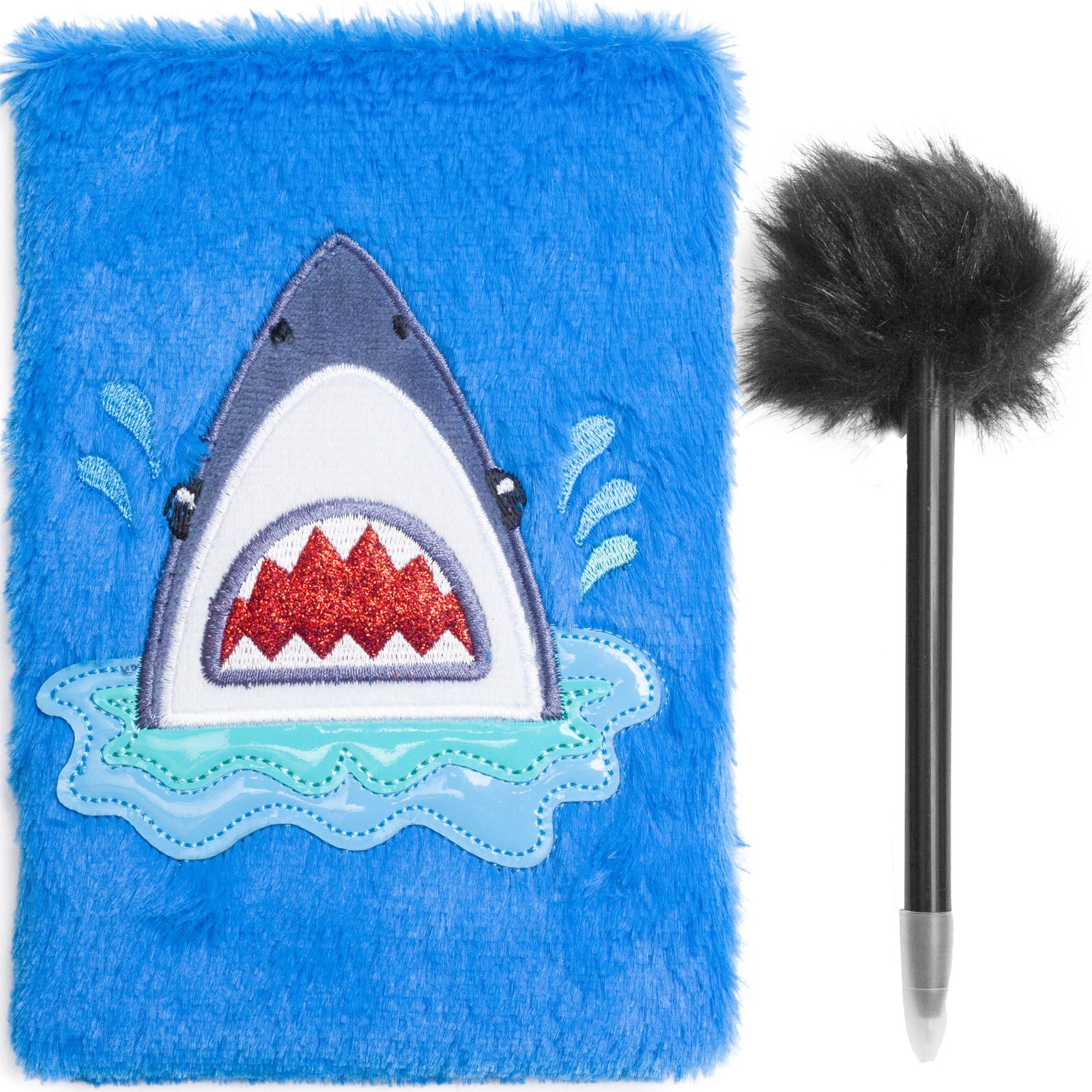 Mad Ally Fluffy Notebook - Shark