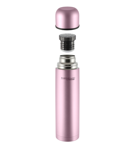 Thermos 1.0l ThermocafÉ Vacuum Insulated Slimline Bottle Mauve
