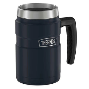 Thermos Stainless Steel King Coffee Mug 470ml Midnight Blue