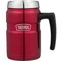 Thermos 470ml Stainless King Camping Mug Red