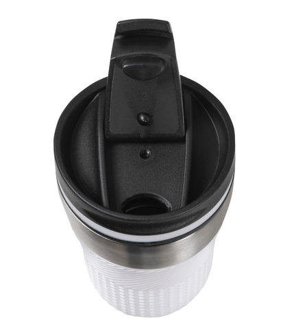 Thermos 200ml ThermocafÉ Vacuum Insulated Coffee Tumbler White