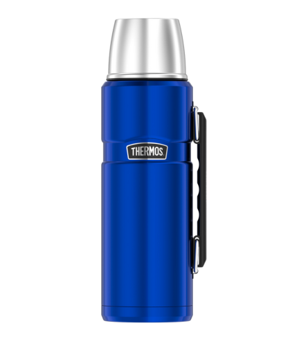 Thermos 1.2l Stainless King Stainless Steel Vacuum Insulated Flask [clr:royal Blue]