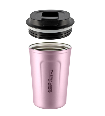 Thermos 350ml ThermocafÉ Vacuum Insulated Coffee Cup Mauve
