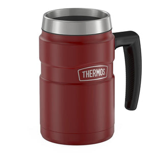Thermos Stainless Steel King Coffee Mug 470ml Red