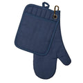 Ladelle Austin Marine Pot Holder & Oven Mitt Set