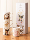 Ashdene Farmyard Faces Stackable 4pk Mug