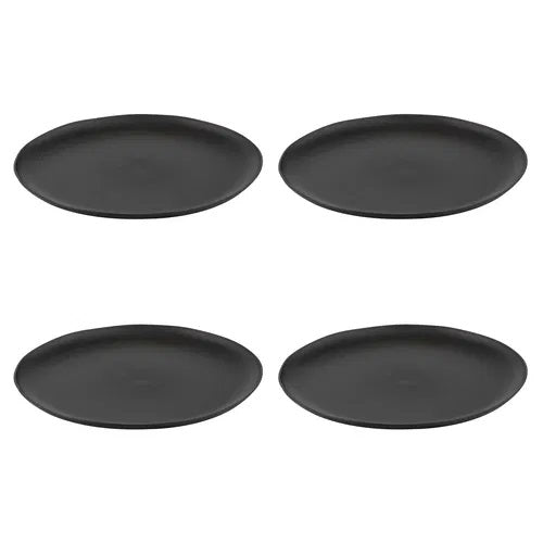 Eco Ladelle Flinders Charcoal Plate 4pk