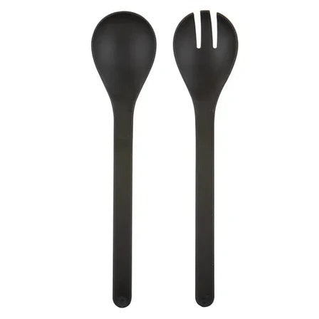 Eco Ladelle Flinders Charcoal Salad Servers