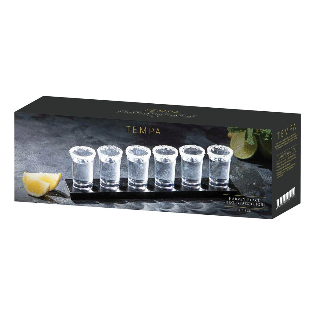 Tempo Harvey Black 7pc Shot Tasting Flight