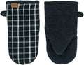 Ladelle Hemingway Black 2pk Baker's Oven Mitt