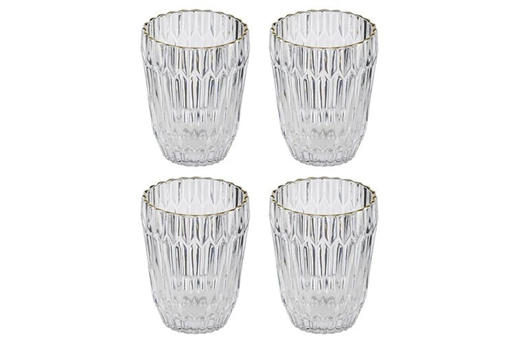 Tempa Amara Clear Lowball Tumbler 4pk